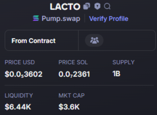 RoyalCoinZ's tweet photo. DONE : 33X
#LACTO
Call : 3.6K - 120K MC
CA : GESopFG7koneQ1KA9o3gDZYDkN5Bv37MdAMTBaarpump
if you want to make more profit join our Tele PRV group :https://t.co/sQgFu7oO63
Click on this BOT link to buy tokens faster than Swap :https://t.co/VQ6UebbKHM https://t.co/eWYMbsqvQw