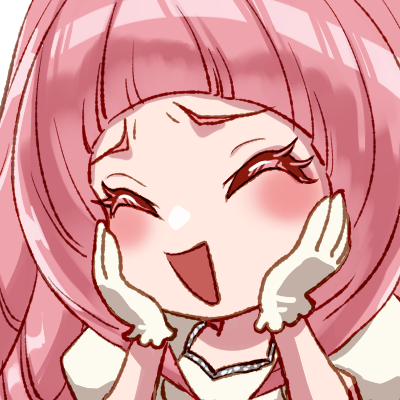 「アヴィ様ではございませんか!褒めすぎですわ〜〜!照れますわ〜〜!アヴィ様こそ会話」|おさるのイラスト