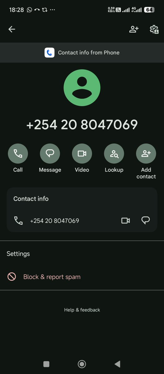 Guys I've just been called by this number threatening me na hata sjui ni nini nimepost,Ati tunakukujia and we know you,Kifo ni tendo la Mara Moja buana.