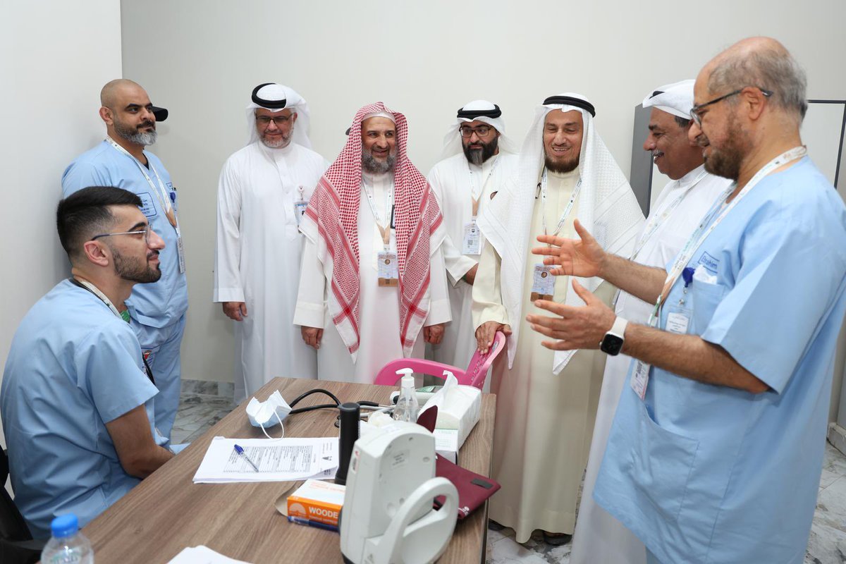 العيادات في منى وعرفة تعاملت بكفاءة مع الحالات الصحية ..
رئيس اللجنة الطبية ببعثة مملكة البحرين للحج: تقديم رعاية صحية فورية ومتكاملة لضمان سلامة الحجاج طوال فترة المناسك

moh.gov.bh/News/Details/5…

#وزارة_الصحة_البحرين
#اخبار_الصحة_البحرين
#البحرين