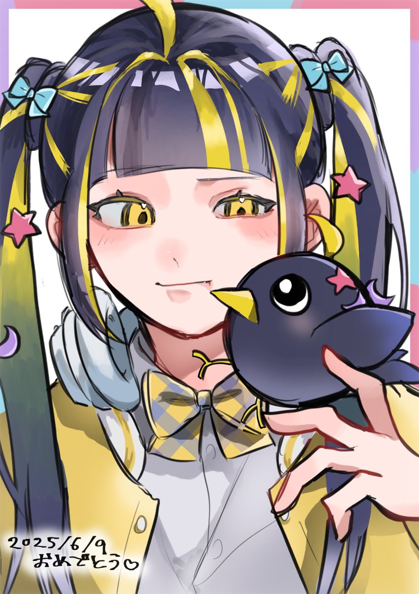 neishiro_'s tweet photo. 2周年おめでとう💛‼️（遅刻）
 #ひなりよ絵 https://t.co/ZB59Rx7YvK