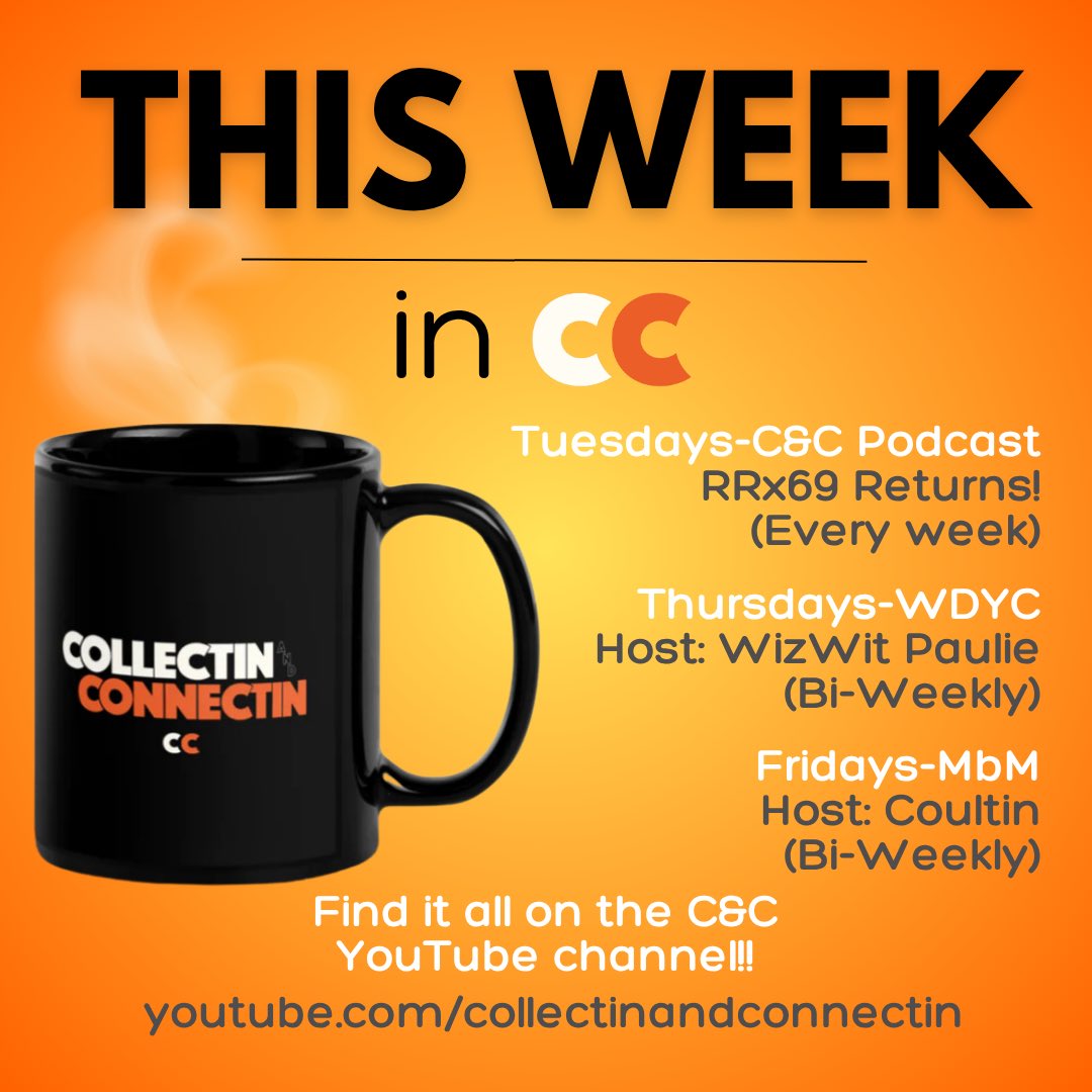 Collectin & Connectin (@collctn_connctn) on Twitter photo Happy Monday Fam!โ๏ธ
Big Week in C&C!๐
๐ฟC&C Pod drops tomorrow, <a href="/RRX69find/">rrx69.find</a> Returns to the show talkinโ #Thunder, <a href="/NBATopShot/">NBA Top Shot</a>, & More w/ BananaMac & KingBrett!
๐ฏWDYC on Thursday w/ Paulie!
๐๏ธMBM on Friday w/ Coultin!
๐SUB&SHOP-LinksInBio
#NbaTopShotThis #nbaplayoffs2025 Happy Monday Fam!โ๏ธ
Big Week in C&C!๐
๐ฟC&C Pod drops tomorrow, <a href="/RRX69find/">rrx69.find</a> Returns to the show talkinโ #Thunder, <a href="/NBATopShot/">NBA Top Shot</a>, & More w/ BananaMac & KingBrett!
๐ฏWDYC on Thursday w/ Paulie!
๐๏ธMBM on Friday w/ Coultin!
๐SUB&SHOP-LinksInBio
#NbaTopShotThis #nbaplayoffs2025