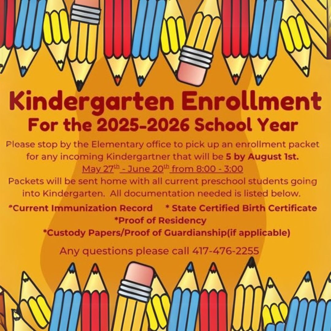 📍 Youth Basketball Camp
🗓️ June 17–20
🏀 Open to young athletes ready to build skills and have fun!
📍 Cheer Clinic &amp; Tryouts
🗓️ June 23–25
📣 Come show your spirit and join the cheer squad!
📍 Kindergarten Enrollment
🗓️ Now through June 20 | 🕗 8:00 AM – 3:00 PM
