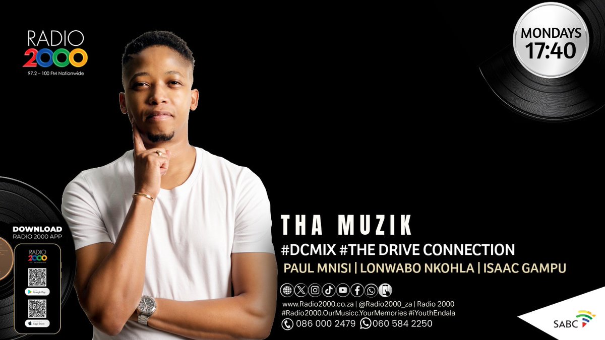 Radio2000_ZA's tweet photo. #DCMix| Cold outside, but we’re turning up the heat 🎧🔥🔥🔥🔥

#TheDriveConnection

@isaacgampu @LonwaboMiso @Mnisi__weMvula https://t.co/oJQEis6Ceb