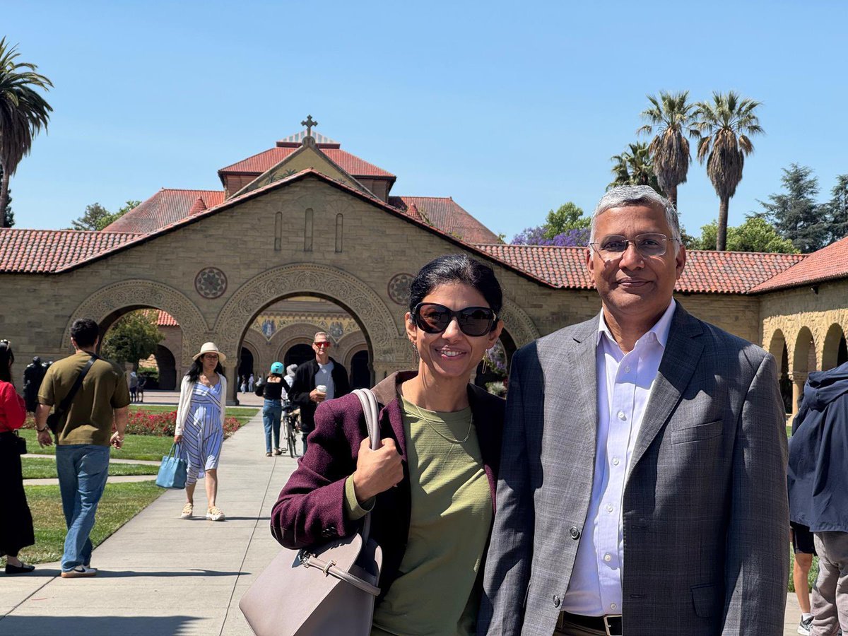 swaminathaniisc's tweet image. Building Bridges: Wrapping up a wonderful visit to various top US institutions! In picture is the IISc leadership team. Enthusiasm for the Tata IISc Medical School/Bagchi-Parthasarathy Hospital and its noble vision and purpose are universal!