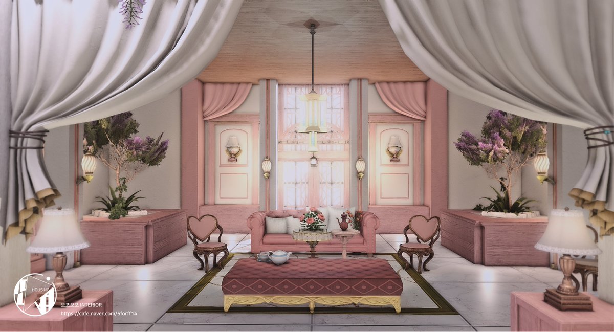 5_5ff14's tweet photo. #FF14ハウジング #FF14housing #FFXIV #하우징커미션 #오포오포_인테리어 #Commission #HousingEden 

[L size]

[동방 무협 세가/로맨틱 스튜디오]
Color: 하얀눈색/p.밤하늘색/장미색

https://t.co/SlYmFPotVv https://t.co/tDpnKsZuCI