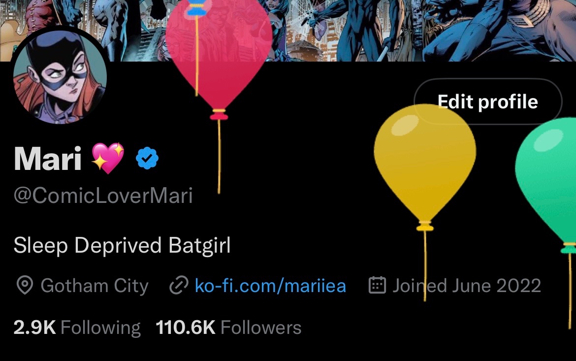 ComicLoverMari's tweet image. It’s my birthday