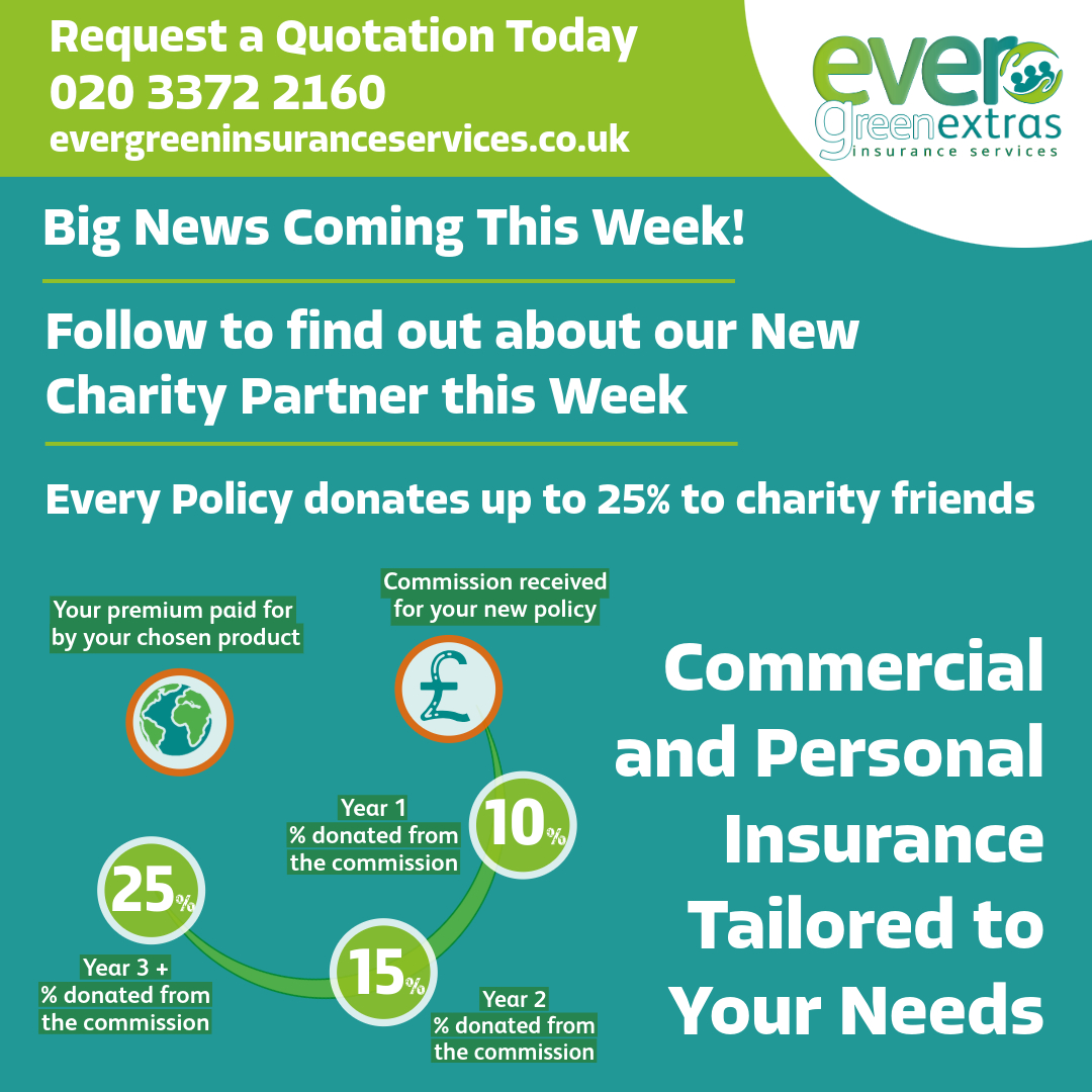 Big announcement coming this week! 🎉 Request an insurance quote through us and support some amazing charities at no extra cost. Stay tuned! 💚 #InsuranceWithHeart #CharitySupport #QuoteForGood