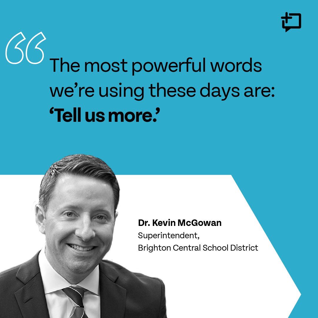 ThoughtExchange (@thoughtxchng) on Twitter photo K-12 leaders—Budget constraints don’t have to erode trust. 💬
See how 2 superintendents used ThoughtExchange to:
âś… Reach the quiet majority
âś… Lead with transparency
âś… Build stronger community support
đź”— tinyurl.com/ypmpauh8
#K12Leadership #SchoolBudget
<a href="/KCMcgowan/">Kevin McGowan</a> K-12 leaders—Budget constraints don’t have to erode trust. 💬
See how 2 superintendents used ThoughtExchange to:
âś… Reach the quiet majority
âś… Lead with transparency
âś… Build stronger community support
đź”— tinyurl.com/ypmpauh8
#K12Leadership #SchoolBudget
<a href="/KCMcgowan/">Kevin McGowan</a>