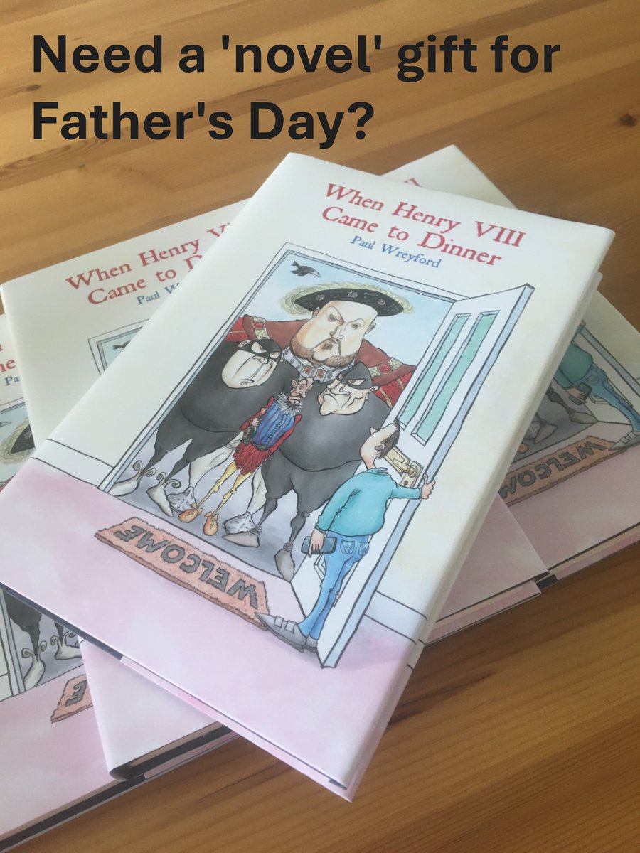 AuthorPWreyford's tweet photo. I know your dad is worth more than £7.79* but that's all it will cost you to get him something a bit different this year.
* Current price of paperback on Amazon.
https://t.co/VnlGD7x5RE
Published by @chiselbury
#fathersday #HenryVIII #funhistoryfacts #funhistory #history https://t.co/ekSmKo0DTB