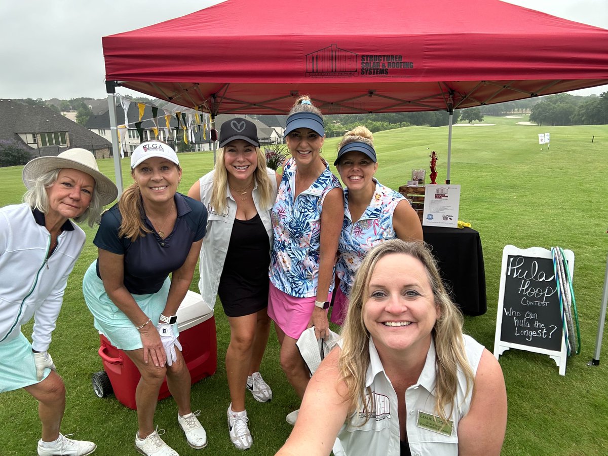 Proud to sponsor the Kathy Whitworth Memorial Golf Tournament at Trophy Club! Cool weather, no rain, and Tina Kidd killed it on the course! ⛳️👏
#StructuredStrong #GolfTournament #TrophyClubTX #FoundationRepair #RoofingExperts #WomenWhoGolf