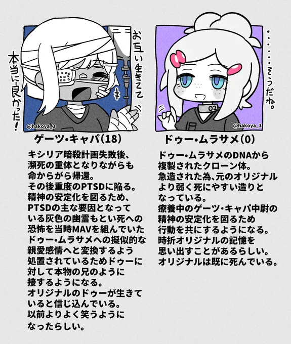 ドゥーとゲーツの生存if 