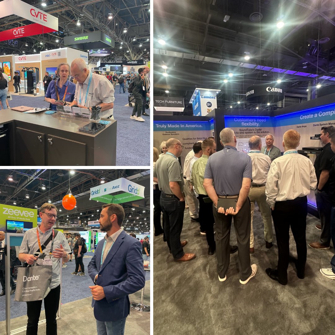 #InfoComm2025 is almost here, and we can't wait! 🔊 Excited to connect, geek out over the latest tech, and see all the familiar (and new) faces on the show floor.🚀 Let's make it a good one!💥
#SoundTube #ProAV #TradeShowReady