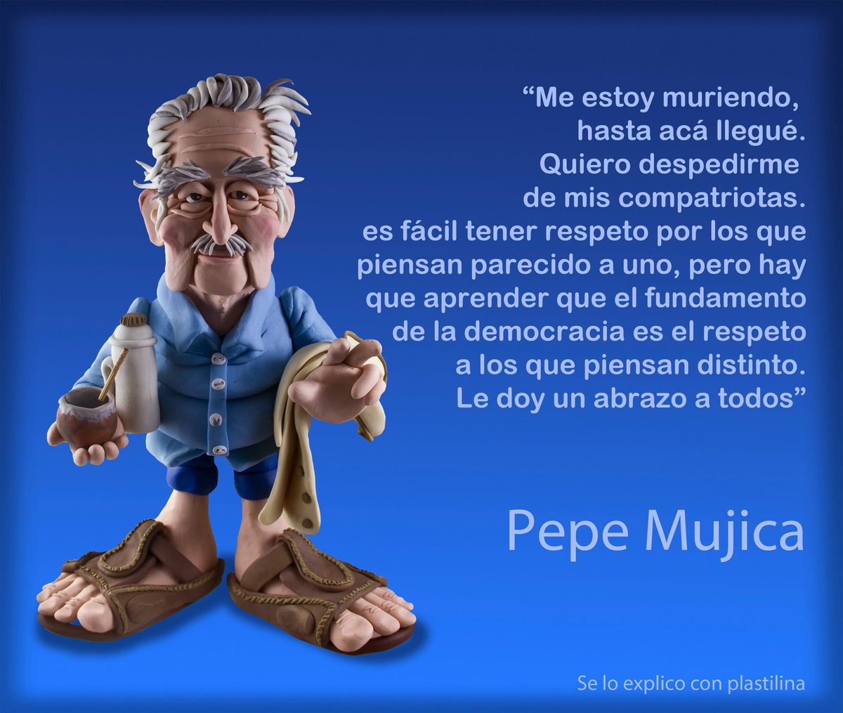 Respeto a los que piensan distinto.