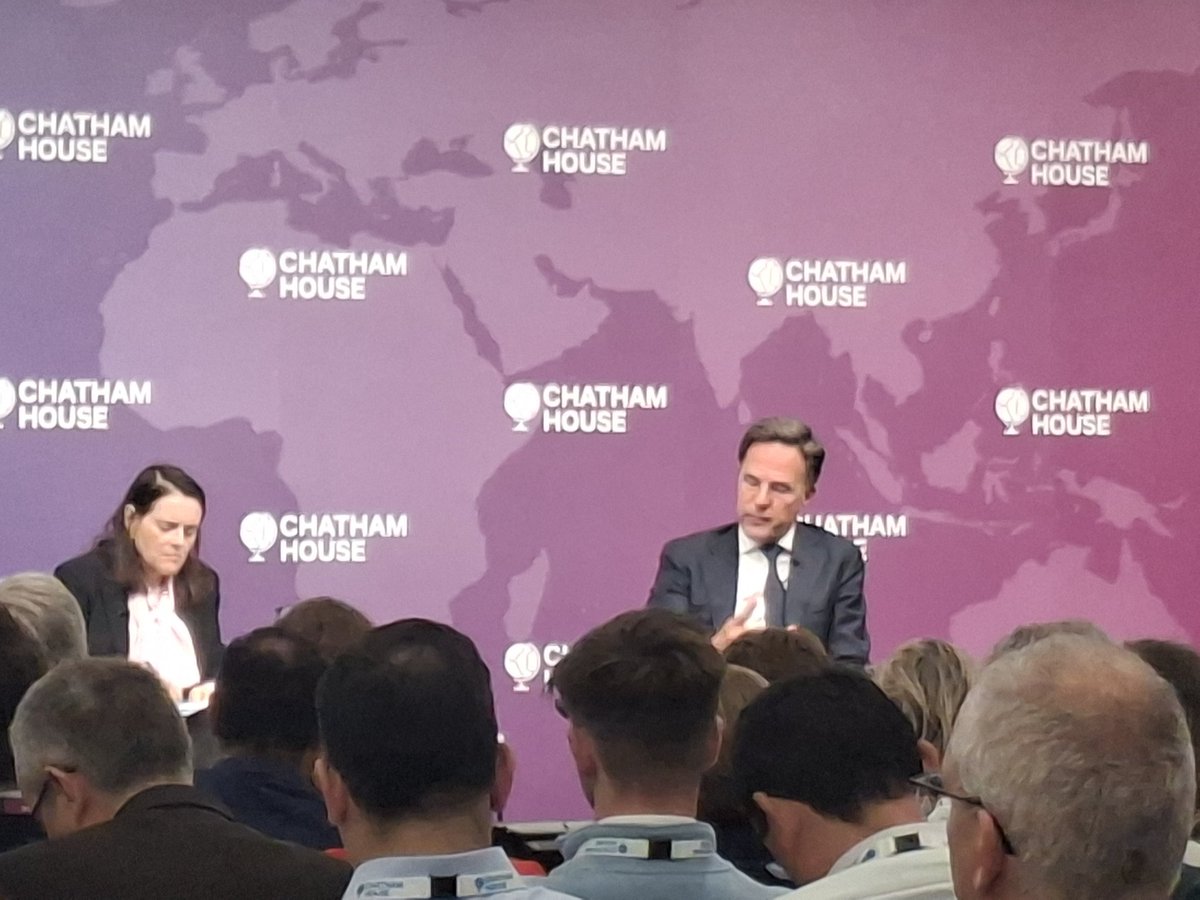Chatham House International Security (@ch_intsecurity) on Twitter photo We can still defend ourselves but Russia could be ready to attack NATO territory in 5 years - <a href="/SecGenNATO/">Mark Rutte</a> Mark Rutte <a href="/ChathamHouse/">Chatham House</a> #CHevents We can still defend ourselves but Russia could be ready to attack NATO territory in 5 years - <a href="/SecGenNATO/">Mark Rutte</a> Mark Rutte <a href="/ChathamHouse/">Chatham House</a> #CHevents