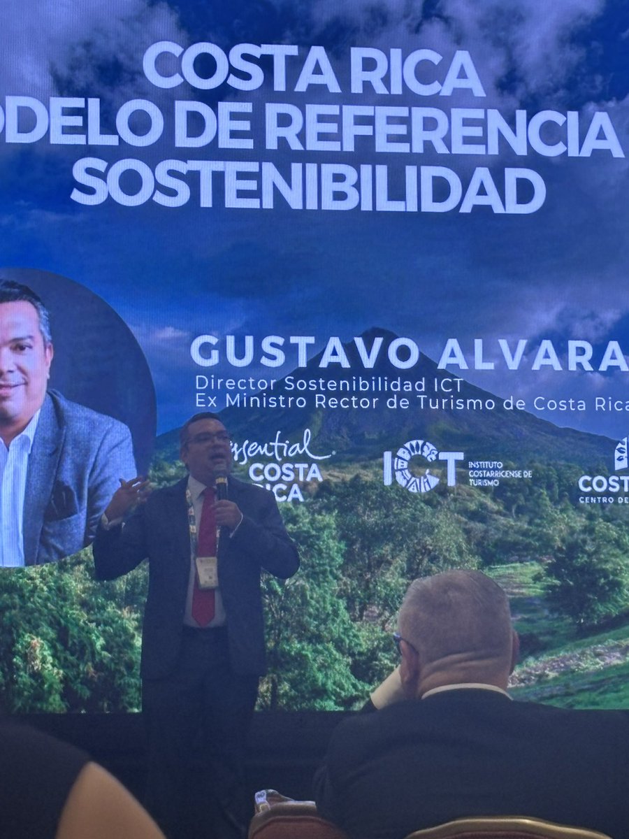 RebecaTorresEc's tweet photo. Iniciamos #FIEXPO2025 “The Future of Business Events: AI, Sustainability
and Emerging Markets” abriendo Feria Costa Rica, país anfitrión, desde hace 30 años haciendo  turismo sostenible. https://t.co/zD4VRapCvE