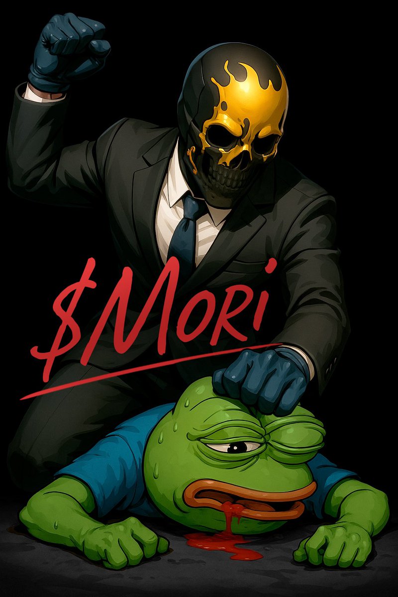 It's coming real soon... $MORI cult to take all over the trenches. 

#pepe #sol #gem