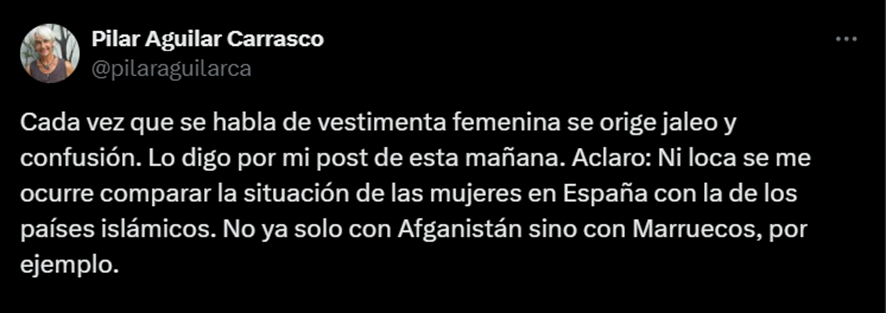 Están linchando a la presidenta de #FeministasAlCongreso por un tuit tergiversado a propósito.
A pesar de sus aclaraciones, la desinformación sigue circulando. A algunas no les interesa entender.
Lo que buscan no es debatir: es destruir.
<a href="/feministas_cong/">Partido Feministas Al Congreso</a>