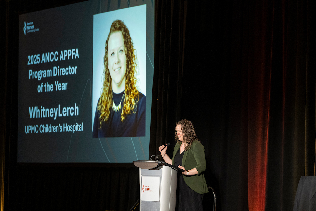 PittPediatrics's tweet image. Join us in congratulating Whitney Lerch, PA-C for recently earning the APPFA Program Director Award from the ANCC! Read more about this prestigious award here: pediatrics.pitt.edu/news/lerch-rec…
@ChildrensPgh @UPMCPhysicianEd @PedsHemeOncPGH