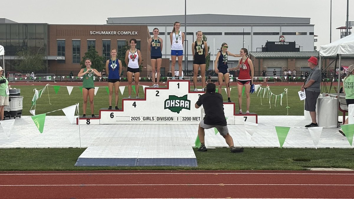 Congratulations to Heidi Harmeyer on placing 5th at the Track &amp; Field State Championship in the 1600 and 8th in the 3200! Way to go, Heidi! We are so proud of you!!! 💚

#GoSaints