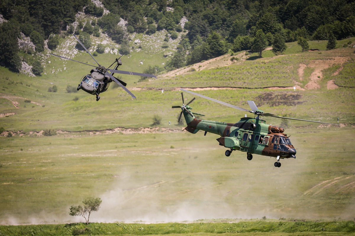 American and Albanian forces are training side by side with NATO allies, building on the strength and unity that keep the region secure and our nations safe.  1/2