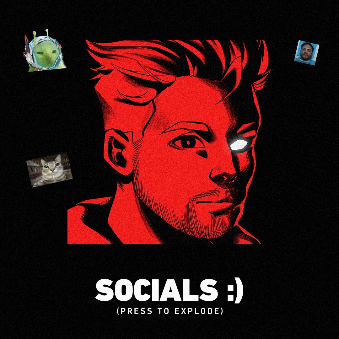 PopcorpGFX's tweet image. Don't mind me just sharing my socials with everybody :)
💬 Discord: discord.gg/ZCZ8vX8NFq
🔴 Youtube: youtube.com/@Popcorp
🟣 Twitch: twitch.tv/popcorp
📱 Tiktok: tiktok.com/@popcorpow
