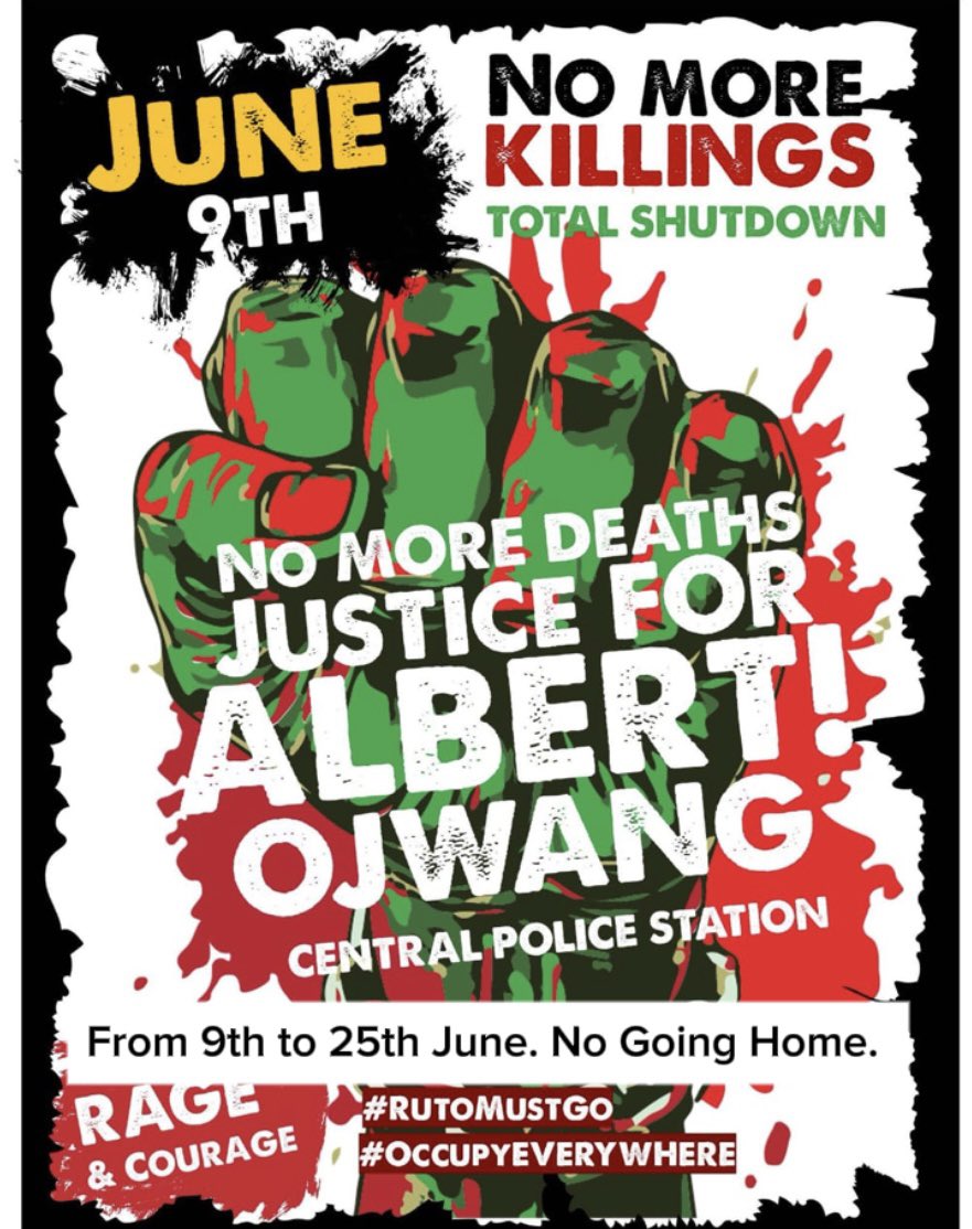 EstonKwach's tweet image. As Luos we should wake up.
Every month Luos are in mourning, last month it was Ong'ondo Were & this month it is Albert Ojwang.
No sane person can support this regime.
Luo leaders who received Zakayo's money should return it.
Luos never accept blood money!
Albert Ojwang