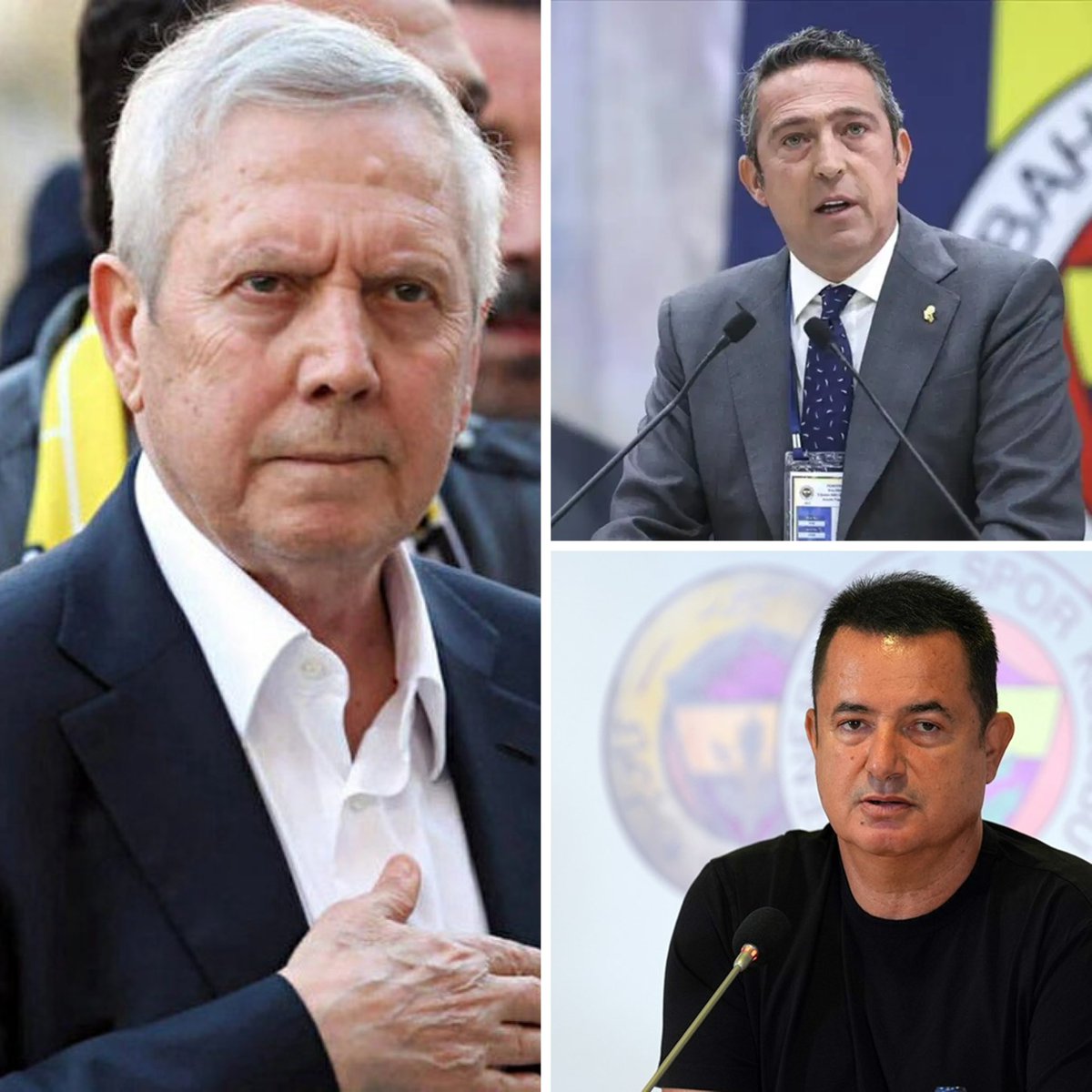 Herkes hak ettiği gibi yönetilir.
Aziz Yıldırım : Paralı Köpekler,nankörler 
Ali Koç : Aşağılıklar,vefasızlar,cigerleri 5 para etmez
Acun Ilıcalı : Namussuzlar