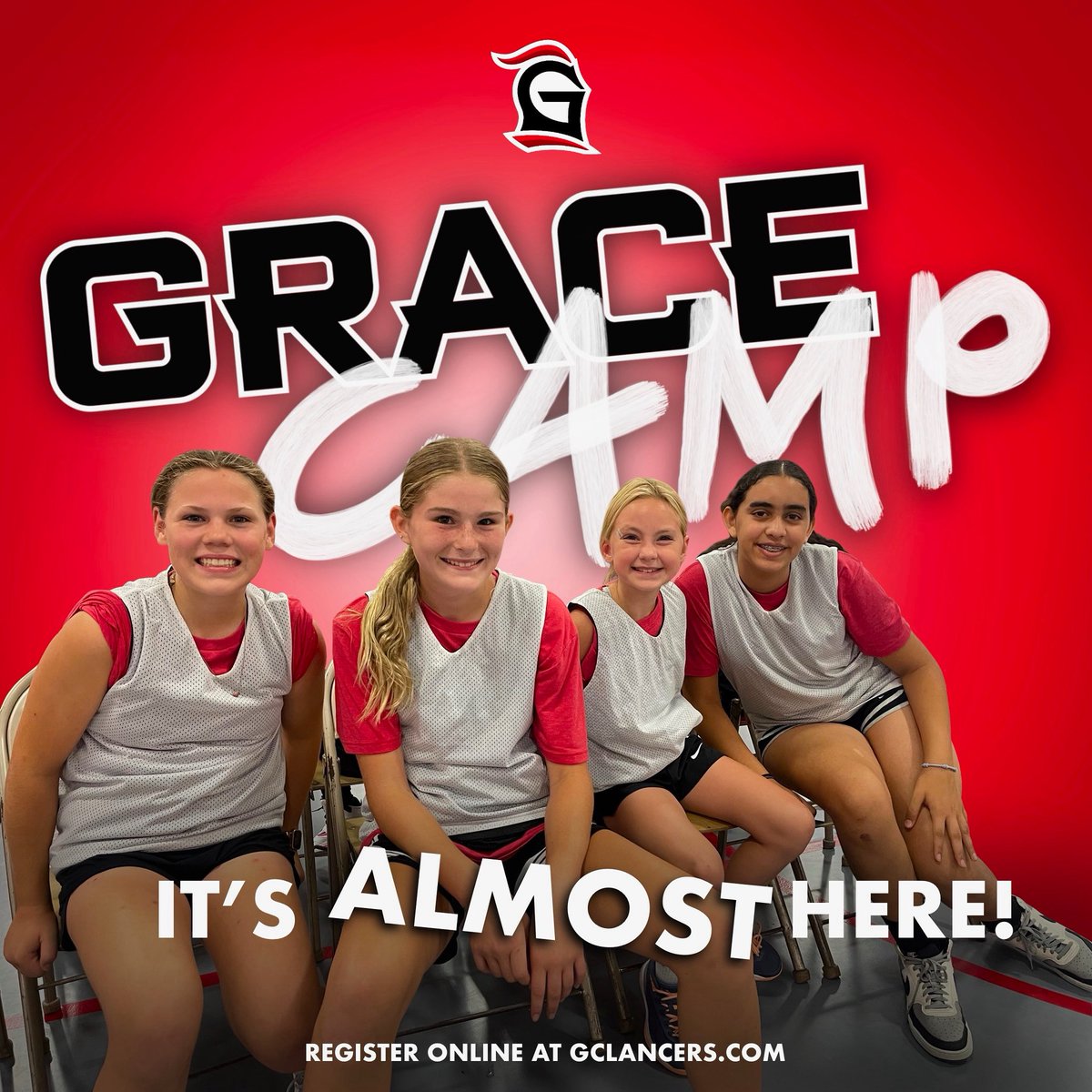 T-Minus 2 weeks to the start of camp!! Still plenty of spots open!

Sign up online at gbasketball.gracecamps.com/overnight-camp…