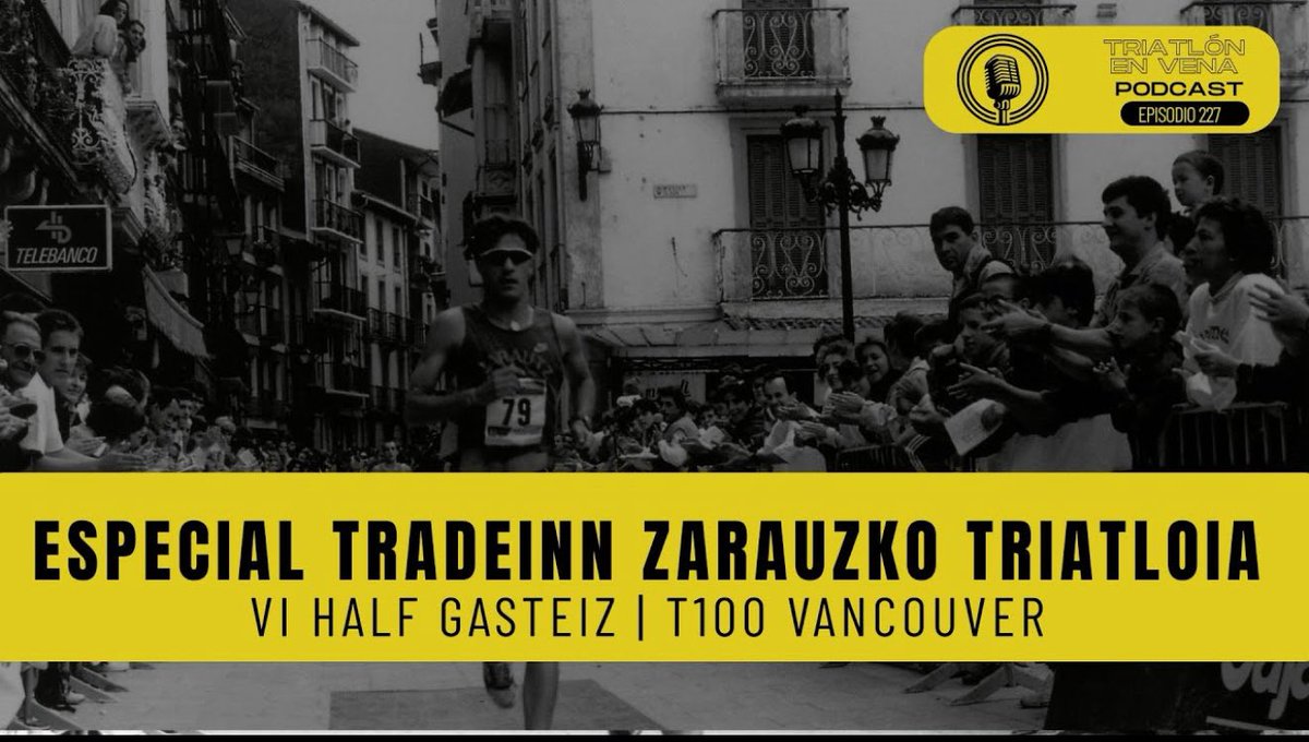 NUEVO EPISODIO ➕CONCURSO

Especial TradeINN Zarauzko Triatloia | A fondo con “LA MECA” del triatlón

youtu.be/5jybhYz81U8