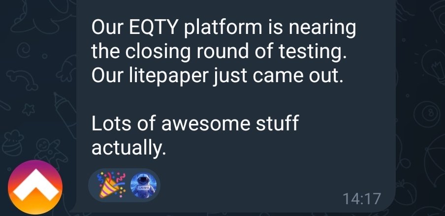 StreetDucklings's tweet photo. @TheLTONetwork TEAM!!

#EQTY #RWA platform nearing the closing round of testing!!

Bullish🔥🚀

$LTO will tokenize the W🌏RLD

Check out the Litepaper!!👇

https://t.co/SZ3bzZf5jD https://t.co/zYX1ZESzmM