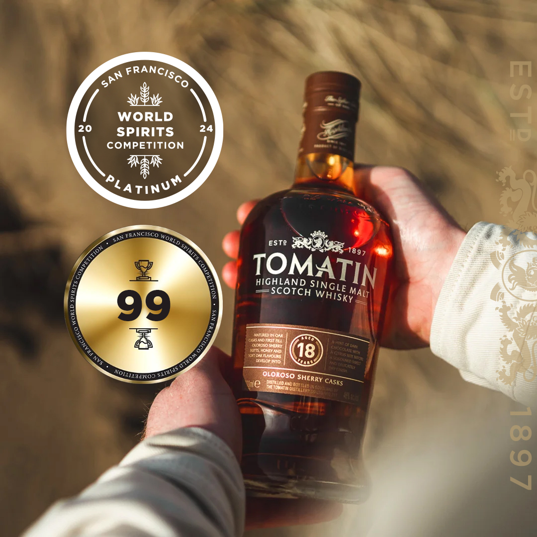 Our 18 Year Old was one of a handful of whiskies to receive a Platinum award at the 2024 San Francisco World Spirits Competition — reserved for spirits that achieve three consecutive Double Golds at the competition.

Explore our award-winning single malts: bit.ly/3KrsBeR