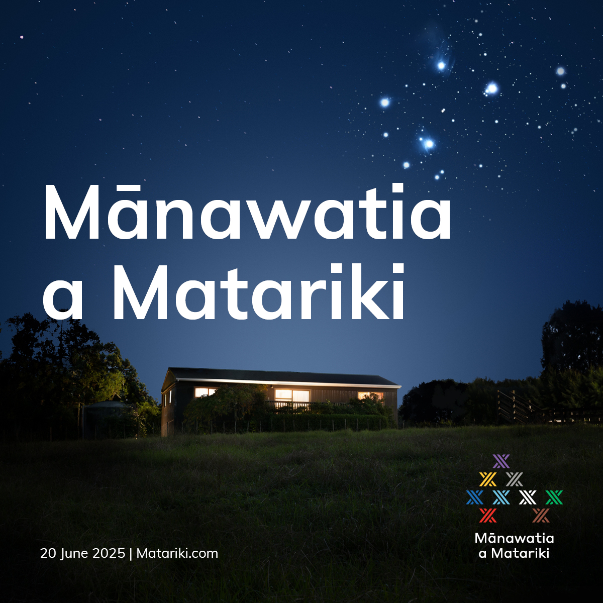 Happy New Year New Zealand! Matariki is the Māori name for the cluster of stars also known as the Pleiades. Under the maramataka, the Māori lunar calendar, the reappearance of Matariki in the mid-winter night sky heralds the start of a New Year.

#NZStoryteller #Matariki