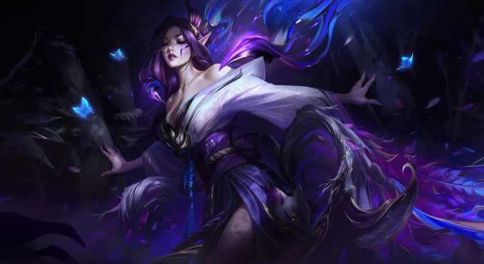 Rest in the shade of the Grovemother's wings. Spirit Blossom Morgana will be watching over PBE on June 10th.
