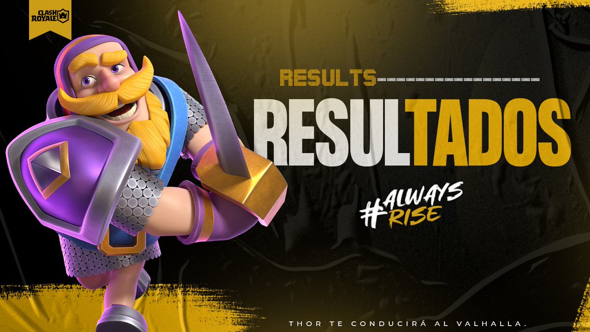 VIKINGS (@teamvikings_cr) on Twitter photo #ClashRoyale | ¡RESULTADOS!
🏆| <a href="/Scr1ms_League/">Scrims League</a>
🧩| J #3
🆚| #DeatRoyale
📋| 2️⃣-0️⃣ ✅
👑| <a href="/Jorge1x_/">Jørge</a> 3-0
🏆| <a href="/CSGCup/">🏆Crosses Cup🏆</a>
🧩| 4tos
🆚| <a href="/TDelta_CR/">Team Delta (Δ)</a>
📋| 2️⃣-1️⃣ ✅
👑| <a href="/xJulianOC16/">Julián OC</a> 2-0
👑| <a href="/Jorge1x_/">Jørge</a> 2-1
🏆| <a href="/CopaAIRG_/">Copa AIRG</a>
🧩| LB
🆚| <a href="/GDL_GamingCR/">GDL Gaming</a>
📋| 2️⃣-1️⃣ ✅
👑| <a href="/Jorge1x_/">Jørge</a> 3-0
#AlwaysRise #ClashRoyale | ¡RESULTADOS!
🏆| <a href="/Scr1ms_League/">Scrims League</a>
🧩| J #3
🆚| #DeatRoyale
📋| 2️⃣-0️⃣ ✅
👑| <a href="/Jorge1x_/">Jørge</a> 3-0
🏆| <a href="/CSGCup/">🏆Crosses Cup🏆</a>
🧩| 4tos
🆚| <a href="/TDelta_CR/">Team Delta (Δ)</a>
📋| 2️⃣-1️⃣ ✅
👑| <a href="/xJulianOC16/">Julián OC</a> 2-0
👑| <a href="/Jorge1x_/">Jørge</a> 2-1
🏆| <a href="/CopaAIRG_/">Copa AIRG</a>
🧩| LB
🆚| <a href="/GDL_GamingCR/">GDL Gaming</a>
📋| 2️⃣-1️⃣ ✅
👑| <a href="/Jorge1x_/">Jørge</a> 3-0
#AlwaysRise