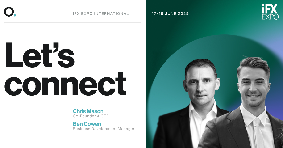 <a href="/OrbitalFinance/">Orbital</a> is heading to <a href="/iFXEXPO/">iFX EXPO</a> this month 🚀 Our Co-Founder &amp; CEO Chris Mason and Business Development Manager Ben Cowen will be on the ground meeting with brokers, PSPs, and trading platforms looking to streamline cross-border payments and treasury operations.
📍