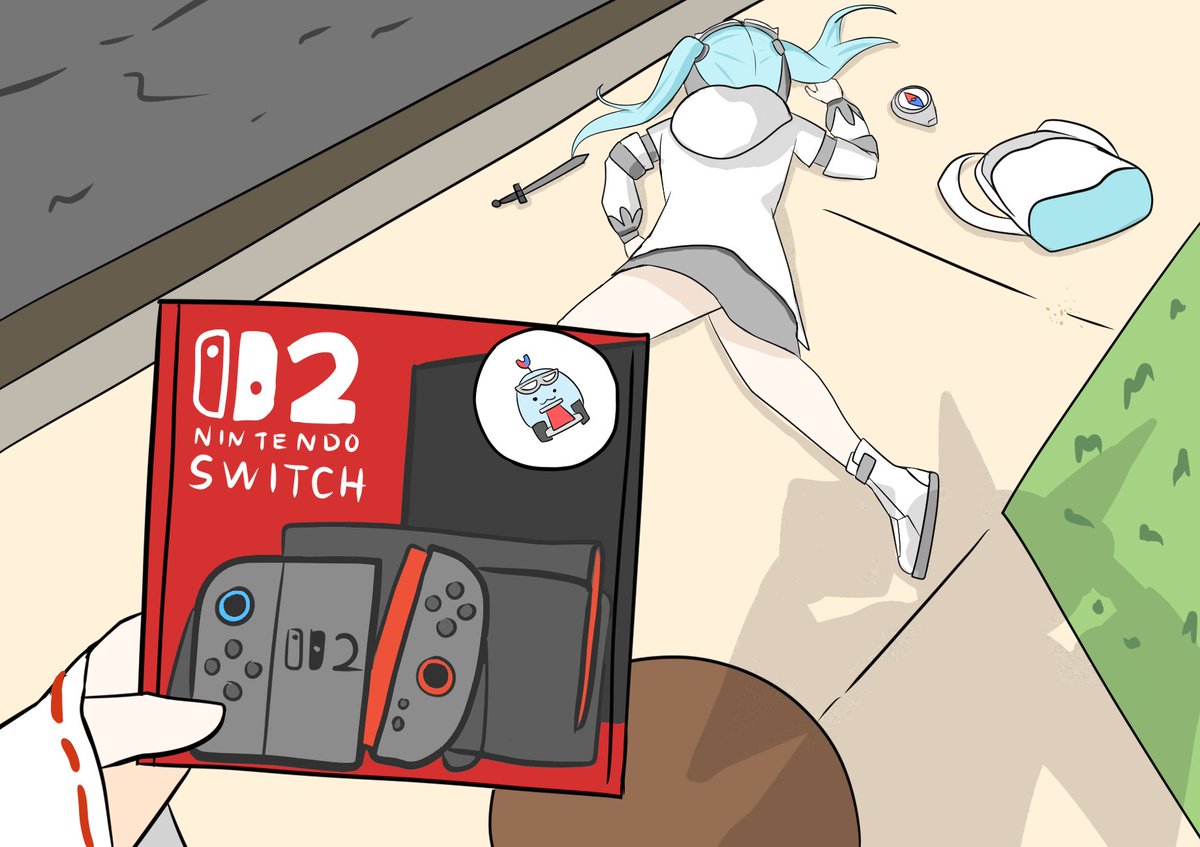 싸게 스위치를 얻은 여우신
 #Tabiart #shibuki_art

x.com/NopeSignal/sta…