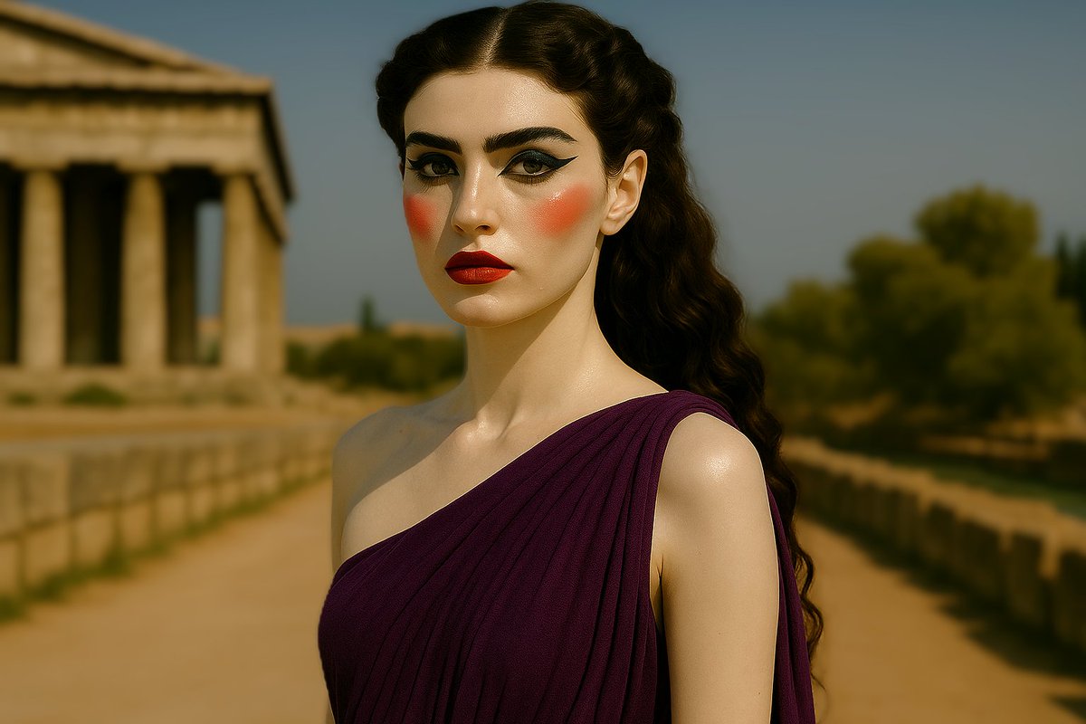 AionMagGR's tweet image. ΠΩΣ ΘΑ ΒΑΦΟΣΟΥΝ ΣΤΗΝ ΑΡΧΑΙΑ ΑΘΗΝΑ; Με υλικά της φύσης, τελετουργική ακρίβεια και... πολλή υπομονή στον ήλιο.
Στην Αρχαία Αθήνα, η λευκή επιδερμίδα θεωρούνταν ιδανικό ομορφιάς: σημάδι αριστοκρατικής ζωής, μακριά από τον ήλιο και τη χειρωνακτική εργασία.
Για να πετύχουν αυτό το…