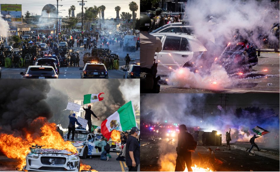 Enough is enough…

The scenes unfolding in Los Angeles are a wake-up call for all of us. Radical Democrats in California are fanning the flames of riots, with the area burning and businesses being looted by illegal immigrants who are destroying an American city.

This cannot