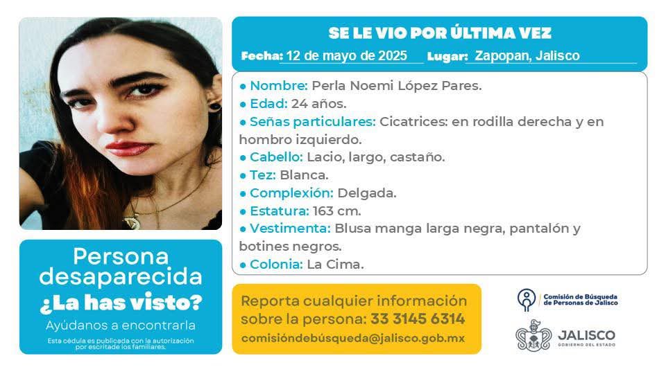 LaloAltavoz's tweet photo. Buenos días, ¿me ayudan a correr la voz para que aparezca Perla Noemí? https://t.co/7m96ENEfA7