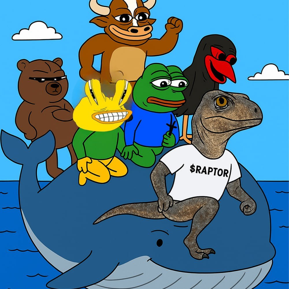AndrianGinete's tweet photo. @pepecoineth praying 🧎
@mumu_bull cheesin’ 😬
@bobocoineth flexin’ 💪
And the Whale? Obeying. 🐋
But make no mistake — it’s $RAPTOR leading the charge! 🦖🔥 The true king of meme coins, steering the elite pack straight to the moon 🌕🚀
OG 4chan vibes, savage gains — $RAPTOR DOMINATES. Get ready, this beast is just getting started! 💥
TG : https://t.co/W4rCTI527i
CA : 0x2Fc3f943792CbCd3cF3ad7C10D3FB14E61263dE3

 #RAPTOR #Crypto #ETH #MemeCoin