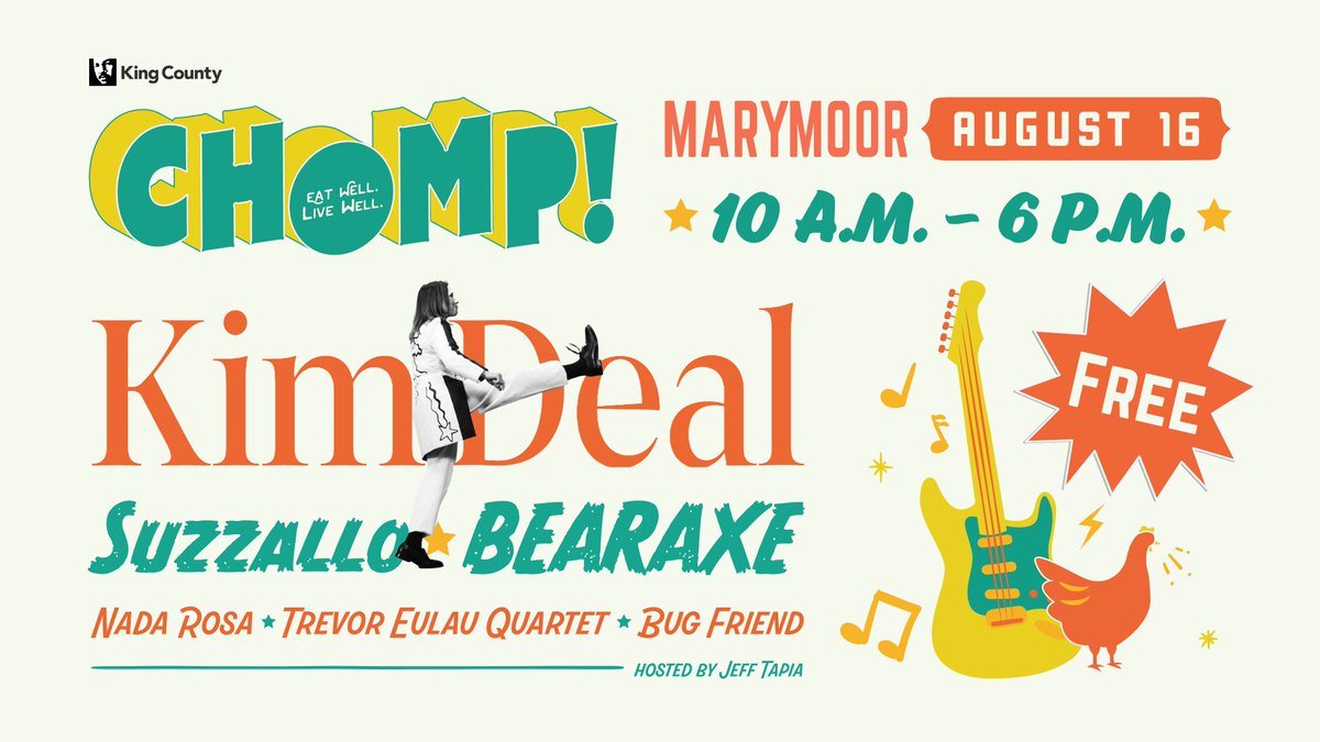 King County CHOMP! tweet media