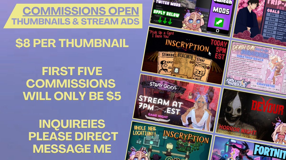 ☆~ COMMISSIONS OPEN ~☆

Dm if you are interested 

More clear examples in the thread bellow
#hyacinthart #GraphicDesigner