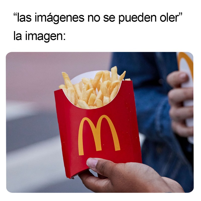 McDonalds's tweet photo. *papita senses activated*