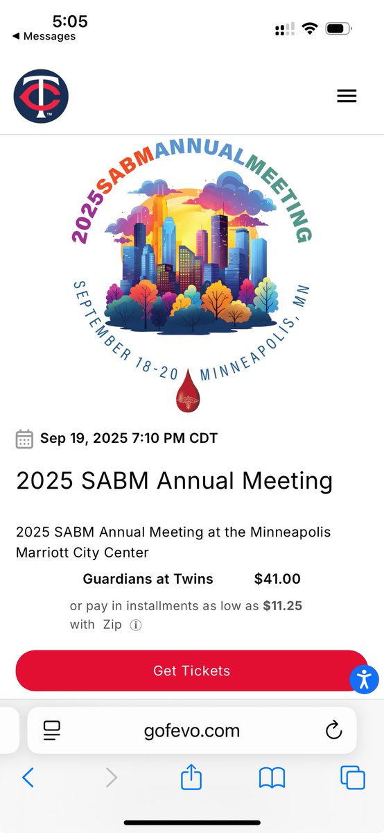 ShorelslShore's tweet image. Hi y’all! I just registered for the SABM annual meeting. Blood health is so important and much overlooked in women, men, and children.  Come join me and learn more! And I’m going to a Twins game while there!!! ⁦@bloodmgmt⁩ #SABM2025.