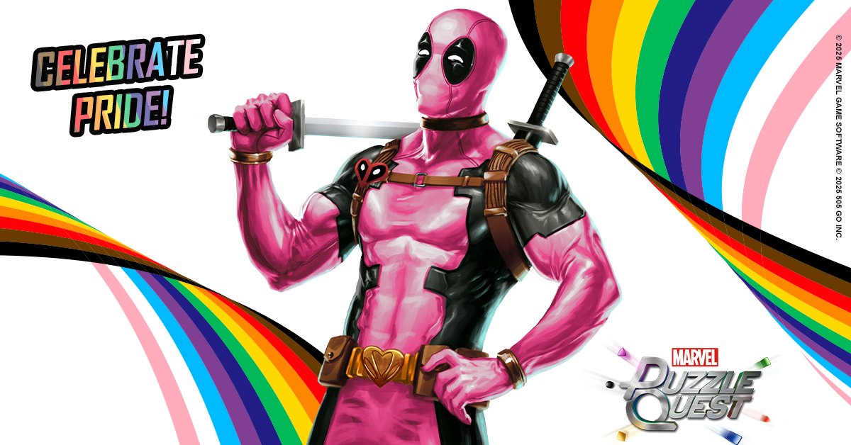Celebrate Pride 🏳️‍🌈 with new featured character releases, Daily Play tokens, and a free limited Costume for the Merc with the Mouth!  ❤️