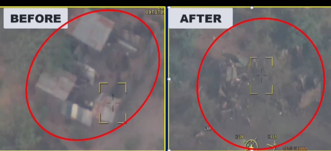 NAF SUSTAINS AIRSTRIKES IN LAKE CHAD REGION, AVERTS IMMINENT THREATS TO MARTE AND MONGUNO

The Nigerian Air Force operating under Operation HADIN KAI has sustained its momentum in the fight against terrorism with a successful air interdiction mission targeting a major terrorist