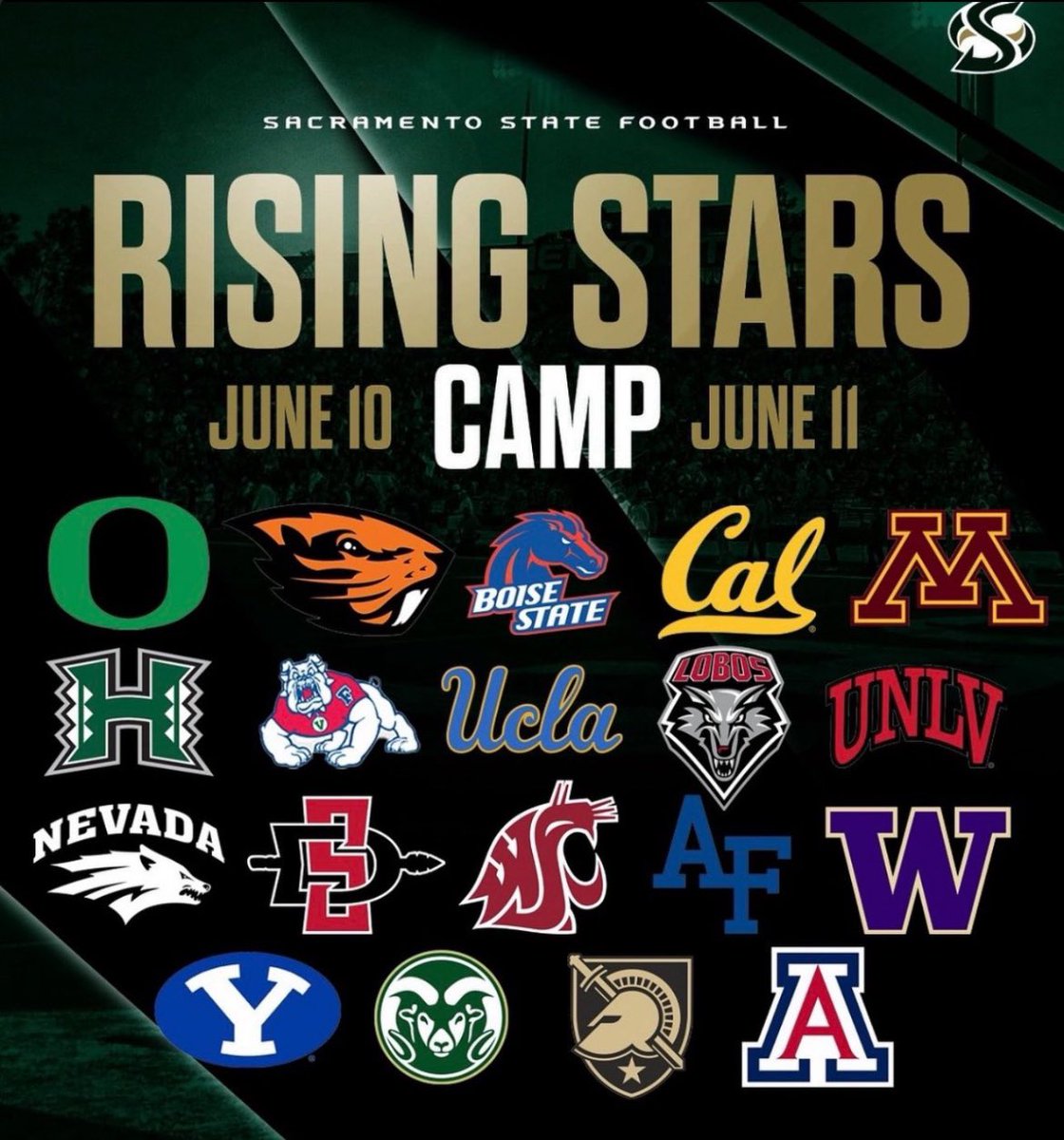 ty hicks (@ty_hicks0) on Twitter photo I will be attending <a href="/SacStateFB/">Sac State Football</a> camp Tomorrow!
<a href="/jlawson707/">JaJuan Lawson</a> <a href="/myleskholmes/">Myles Holmes</a> <a href="/LarryGrant95/">Larry Grant</a> <a href="/BrandonHuffman/">Brandon Huffman</a> <a href="/PGregorian/">Paul Gregorian</a> <a href="/CJPollard1/">C.J. Pollard</a> I will be attending <a href="/SacStateFB/">Sac State Football</a> camp Tomorrow!
<a href="/jlawson707/">JaJuan Lawson</a> <a href="/myleskholmes/">Myles Holmes</a> <a href="/LarryGrant95/">Larry Grant</a> <a href="/BrandonHuffman/">Brandon Huffman</a> <a href="/PGregorian/">Paul Gregorian</a> <a href="/CJPollard1/">C.J. Pollard</a>
