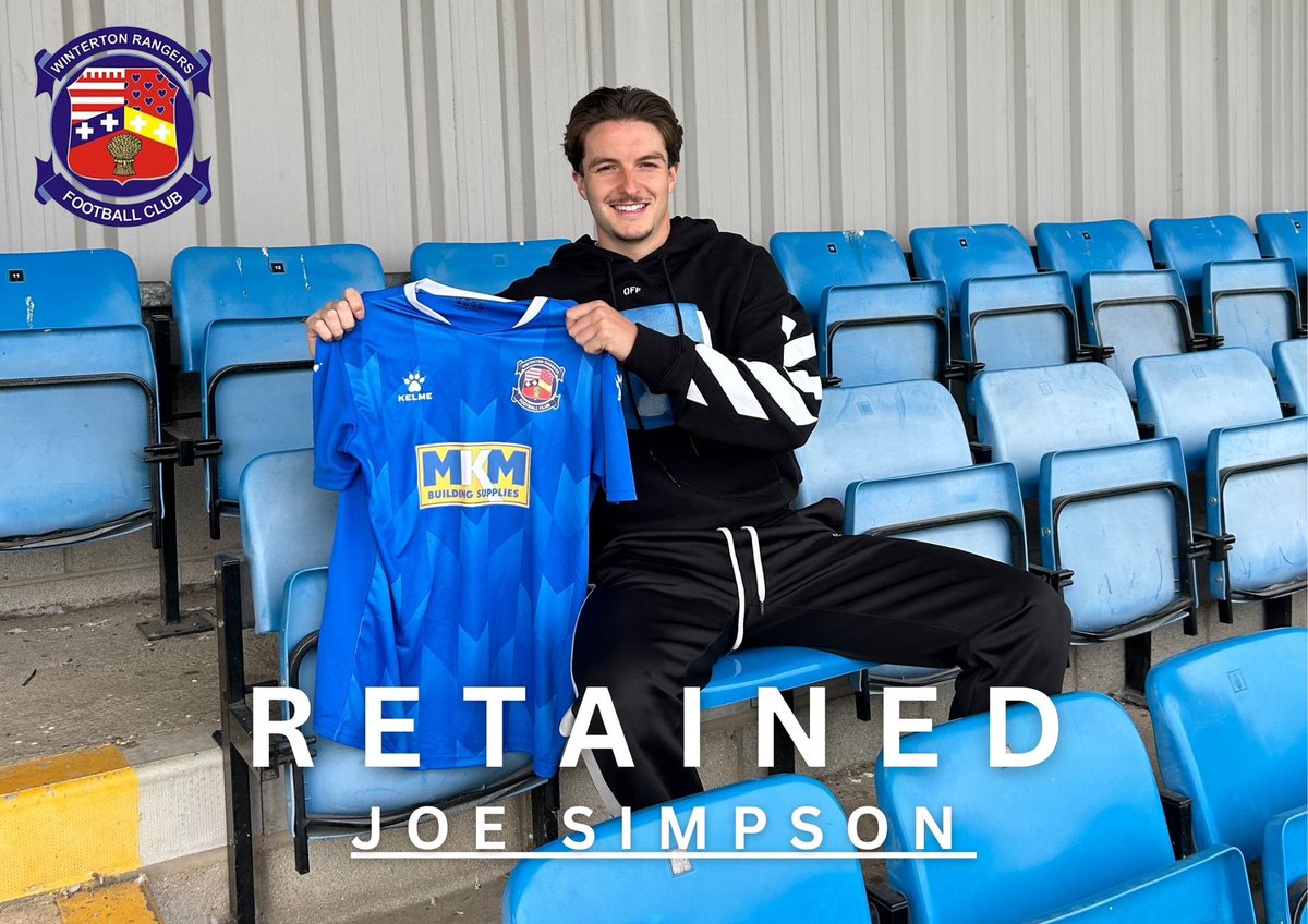 WintertonRFC's tweet image. We are delighted to announce Joe Simpson has been retained 🙌🏻