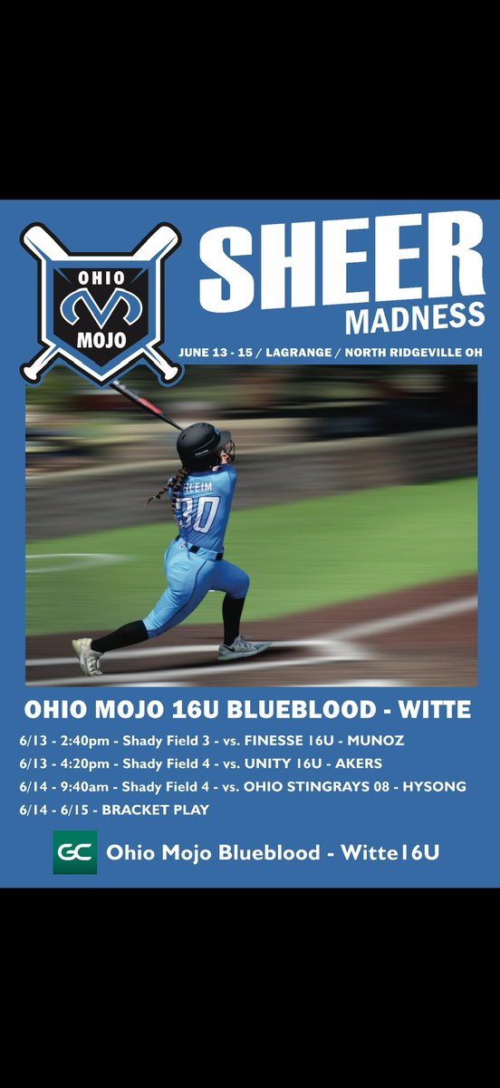 marleyy (@marley_035) on Twitter photo 🥎 Big week ahead 🥎
Tuesday - Southeast District All-Star game
Wednesday - <a href="/SOSAOhio/">Southern Ohio Sports Authority</a> All-Star game (both played at Unioto HS)
Thursday - Headed to Sheer Madeness for the weekend!
<a href="/kbradshaw12/">Kristen Bradshaw</a>
<a href="/mzerkleee/">Morgan Zerkle</a>
<a href="/AlyHarrell/">Aly Harrell</a>
<a href="/HerdSB/">Marshall Softball</a>
<a href="/Coach2K_OSU/">Kirin Kumar</a>
<a href="/OhioStateSB/">Ohio State Softball</a>
<a href="/CoachScibelli/">Coach Tony</a> 🥎 Big week ahead 🥎
Tuesday - Southeast District All-Star game
Wednesday - <a href="/SOSAOhio/">Southern Ohio Sports Authority</a> All-Star game (both played at Unioto HS)
Thursday - Headed to Sheer Madeness for the weekend!
<a href="/kbradshaw12/">Kristen Bradshaw</a>
<a href="/mzerkleee/">Morgan Zerkle</a>
<a href="/AlyHarrell/">Aly Harrell</a>
<a href="/HerdSB/">Marshall Softball</a>
<a href="/Coach2K_OSU/">Kirin Kumar</a>
<a href="/OhioStateSB/">Ohio State Softball</a>
<a href="/CoachScibelli/">Coach Tony</a>